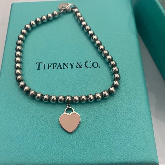 Return to Tiffany Small Bead bracelet - Picture 2 of 3